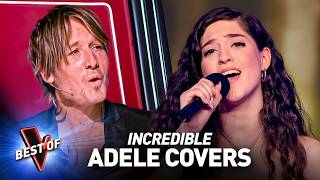 The Best ADELE Covers in the Blind Auditions of The Voice [upl. by Mharba]