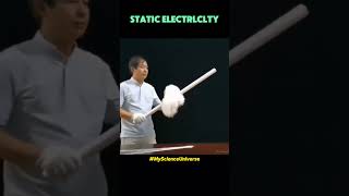 Evidence of Static Electricity physics interestingfacts electricity fypシ゚ [upl. by Einobe]