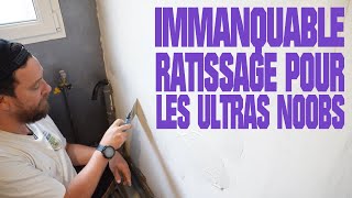 Enduire un mur pour les ultras débutants  méthode décole [upl. by Llenyar]