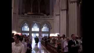 PROCESSIONAL ENTRANCE amp EXIT Washington National Cathedral St Peter amp St Paul [upl. by Aicilaf]