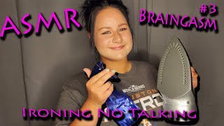 ASMR Braingasm  Ironing ASMR 3 SUPER STEAMY and SIZZLY NO TALKING after Intro [upl. by Alvis588]