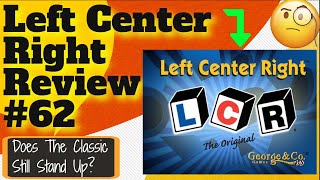 Left Center Right Review  Bowers Game Corner 62 The Simple Educational Family Dice Game [upl. by Glovsky]