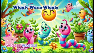 Wiggly Worm Wiggle  Wiggle Waggle Melodies  Kids Club 1195 [upl. by Navnod106]