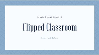 Introduction To Flipped Classroom [upl. by Hannad]