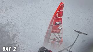 FOIL RACING CARNAGE at WINDSURF WORLDCUP  23 [upl. by Zasuwa250]