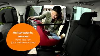 MaxiCosi l Axiss car seat l How to install [upl. by Agosto]