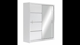 Sliding door wardrobe Vista 150 assembly video of our best seller Dako furniture sliding wardrobe [upl. by Karin]