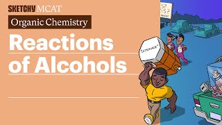 Amphoteric Alcohols Reactions Acidity amp SN1SN2 Full Lesson  Sketchy MCAT [upl. by Smada646]