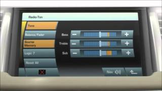 How To Operate the Range Rover Sport Audio System [upl. by Islehc]