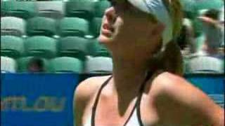 Sharapova Curses Umpire [upl. by Aikmat]