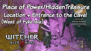 The Witcher 3 Wild Hunt  Underground Place of Power West of Fyke Isle [upl. by Zelten758]