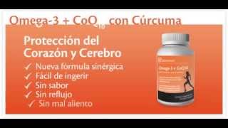 Omega 3  CoQ10 con Cúrcuma Coenzima Q10 de IMMUNOTEC [upl. by Melamed126]