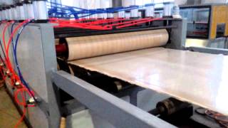 WPC PVC crustskinning foam board production lineEmailmarywpcmachinerycom [upl. by Geraud]