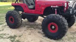 Jeep CJ 4 link front [upl. by Rogerg]