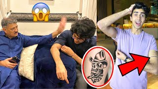 REAL TATTOO PRANK ON MUSLIM PARENTS Gone extremely wrong [upl. by Brien]