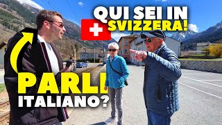 Attraverso le ALPI svizzere PARLANDO italiano ma non sapevo che QUI… [upl. by Tammara173]