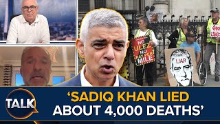 Sadiq Khan Has Lied About 4000 Deaths  Alan Miller BLASTS Mayor Of London Over ULEZ [upl. by Anirehc987]