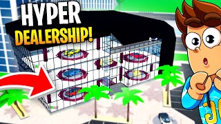 I COMPLETED The NEW HYPER DEALERSHIP In Car Dealership Tycoon [upl. by Vlada718]