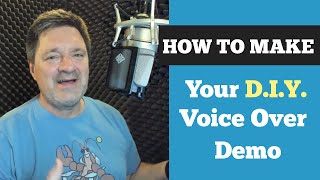 A Beginners Guide to your First Voice Over Demo  DIY [upl. by Horick50]