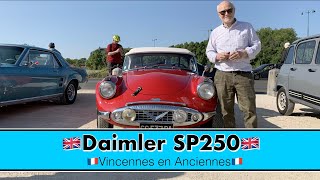 🇬🇧Daimler SP250🇬🇧 Vincennes en Anciennes [upl. by Auohs]