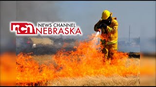 Field Fires RAGE On  High Temps Dry Conditions  Headline News Nebraska October 11th 2024 [upl. by Thalassa]