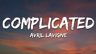 Avril Lavigne  Complicated Lyrics [upl. by Aisnetroh993]