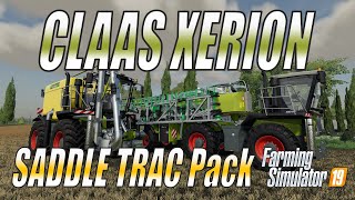 🚜 Testujeme CLAAS XERION SADDLE TRAC Pack  Farming Simulator 19 [upl. by Tnirb6]