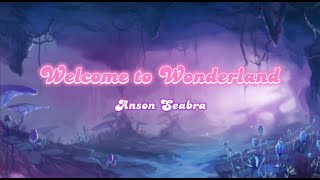 Anson Seabra  Welcome to Wonderland  Lyrics [upl. by Iago137]