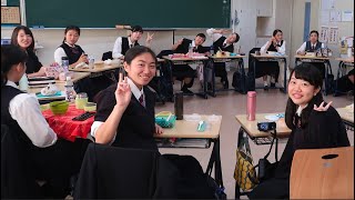 Une journée dans un lycée pour filles au Japon [upl. by Ttenyl325]