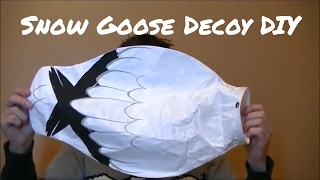 Goose Decoy Tutorial [upl. by Pinsky]