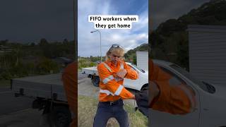 FIFO workers when they get home fifo work mines flyinflyout tradie [upl. by Hippel]