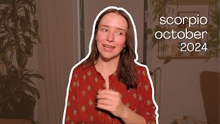 Scorpio OCTOBER 2024 horoscope [upl. by Ynavoj]