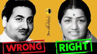 Mohd Rafi was WRONG against Lata Mangeshkar [upl. by Aisnetroh]