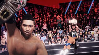 WWE 2K24 MyRISE TLC Match For The WWE Championship [upl. by Aurlie]