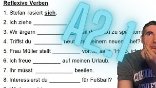 Grammatik A21 Teil 59 Reflexive Verben [upl. by Attekram]