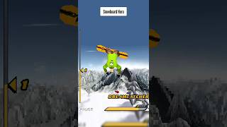 Snowboard Hero Gameplay  Java Game [upl. by Olimreh212]