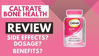 Caltrate 600D3 Bone Health Multivitamin Review  Side Effects [upl. by Lazos]