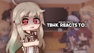 TBHK reacts to  PART 1  Unknown Creator  Toilet Bound Hanakokun READ DESCRIPTION [upl. by Adnicaj]