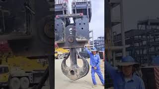 This is giant crane hook machine shortfeeds trending news [upl. by Burkhardt]