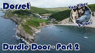 Dorset  Durdle Door Holiday Park in our VW Transporter Campervan  Part 2 [upl. by Grishilda]