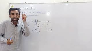 Motional EMF in Urdu Hindi  BSc and BS Physics [upl. by Koller808]