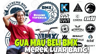 Bagaimana Cara Membeli Sepeda BMX Luar Negeri  Gini Saran Gua [upl. by Nepsa]