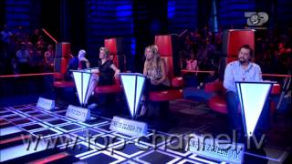 Audicionet e fshehura  Episodi 1  Nita Bahtiri  The Voice of Albania  Sezoni 1 [upl. by Jaquith]