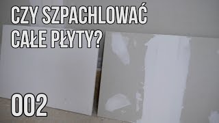 Szpachlować łączenia czy całe płyty [upl. by Nary847]