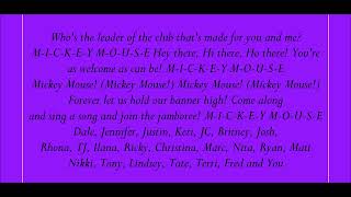 The All New Mickey Mouse Club Theme Song Lyrics 90s [upl. by Ferrel628]