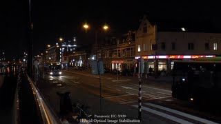 Sony HDRPJ780 vs Panasonic HCX920 Night  Low Light Footage [upl. by Rehsu]