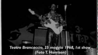 Jimi Hendrix  Manic Depression Rome May 25th 1968 1st Show [upl. by Tavis]