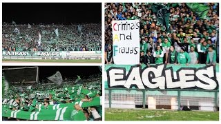 Ultras Eagles  Ambiance du match Raja vs Diables Noirs [upl. by Rosdniw]