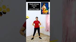 Exercise for waist line amp thighs fat loss [upl. by Biddle953]