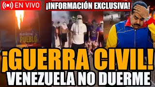 🔴URGENTE EXPLOTÓ GUERRA CIVIL EN VENEZUELA EN PLENA MADRUGADA 🔥MADURO ASUSTADO🔥  FRAN FIJAP [upl. by Regdirb]